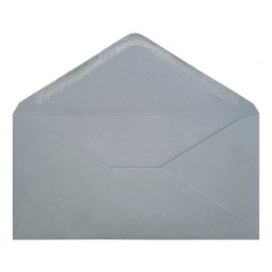 Clariana Pale Grey Envelope Dl Open