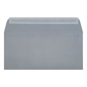 Clariana Pale Grey Envelope Dl Wallet Closed