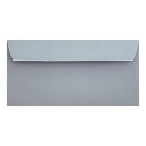 Clariana Pale Grey Envelope Dl Wallet Open