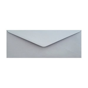 Clariana Pale Grey Envelope Letterbox Ratio