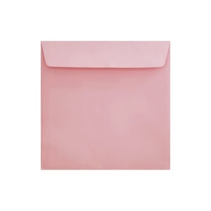 Clariana Pale Pink Envelope 155mm Square Wallet Ratio