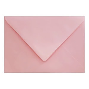 Clariana Pale Pink Envelope B6 Closed
