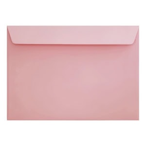 Clariana Pale Pink Envelope C5 Wallet Closed