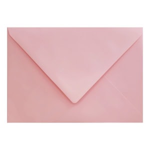 Clariana Pale Pink Envelope C6 Closed