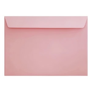 Clariana Pale Pink Envelope C6 Wallet Closed
