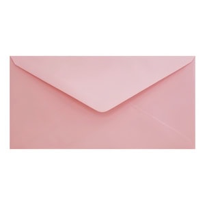 Clariana Pale Pink Envelope Dl Closed
