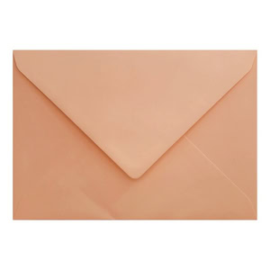 Clariana Pale Salmon Envelope 5x7 Closed