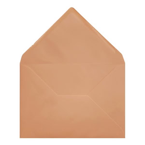 Clariana Pale Salmon Envelope Bc Open