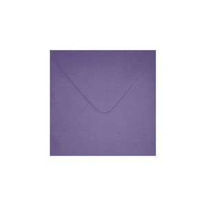 Clariana Purple Envelope 130mm Square Ratio