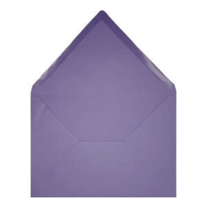 Clariana Purple Envelope C5 Open
