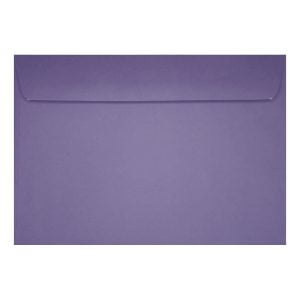 Clariana Purple Envelope C5 Wallet Closed