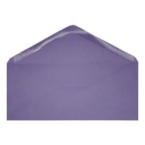 Clariana Purple Envelope Letterbox Open