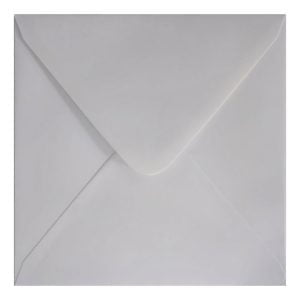 Clariana White Envelope 155mm Square Closed
