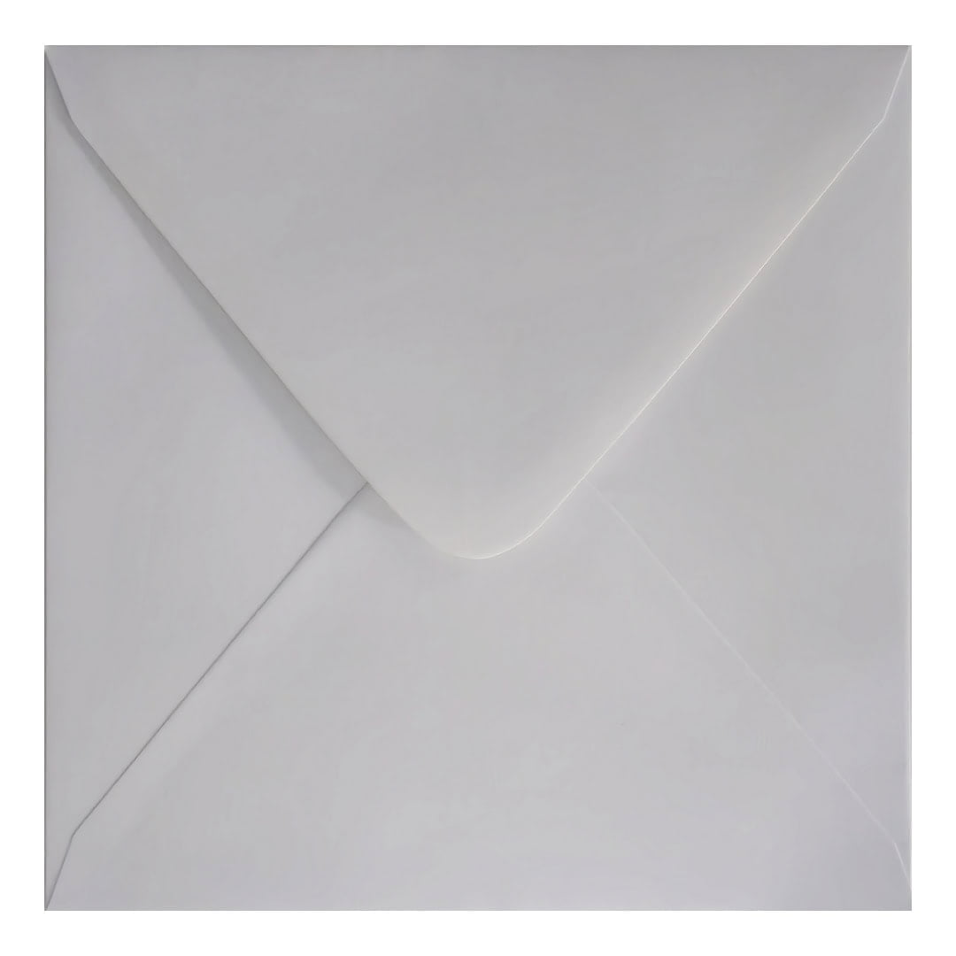 Clariana White Envelope 155mm Square Closed