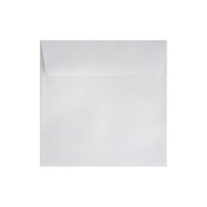 Clariana White Envelope 155mm Square Wallet Ratio