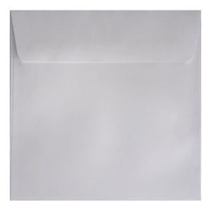 Clariana White Envelope 220mm Square Wallet Closed