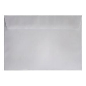 Clariana White Envelope C6 Wallet Closed