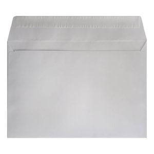 Clariana White Envelope C6 Wallet Open