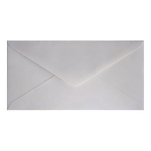 Clariana White Envelope Dl Closed