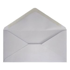 Clariana White Envelope Dl Open