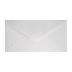 Clariana White Envelope Dl Ratio