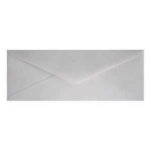 Clariana White Envelope Letterbox Closed