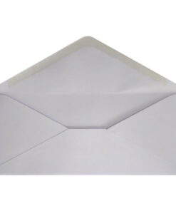 Clariana White Envelope Letterbox Open