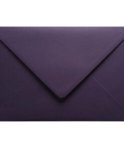 Aubergine Envelope 5x7 Closed