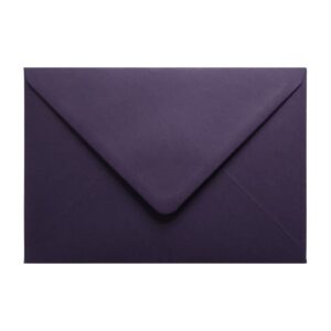 Aubergine Envelope A5 Ratio