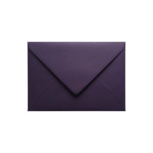 Aubergine Envelope C6 Ratio