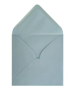 Baby Blue Envelope 155mm Square Open