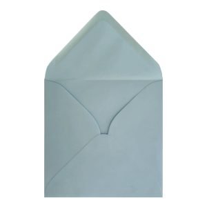 Baby Blue Envelope 155mm Square Open