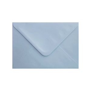 Baby Blue Envelope 5x7 Ratio