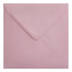 Baby Pink Envelope 130mm Square Closed