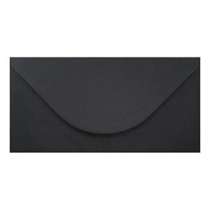 Black Envelope Dl Closed