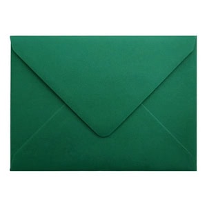Brooklands Green Envelope 5x7 Closed