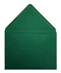 Brooklands Green Envelope B6 Open