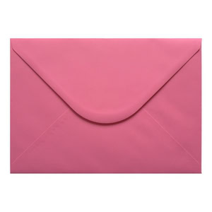Bubblegum Pink Envelope A5 Closed