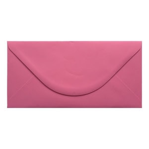 Bubblegum Pink Envelope Dl Closed