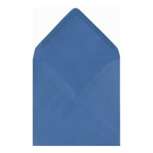 China Blue Envelope 130mm Square Open