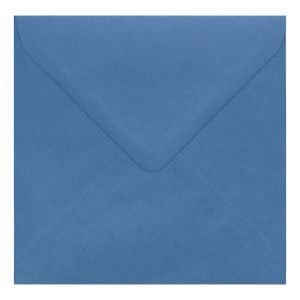China Blue Envelope 155mm Square Closed