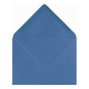 China Blue Envelope 5x7 Open