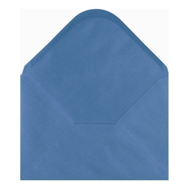 China Blue Envelope A5 Open