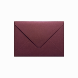 Claret Red Envelope C6 Ratio
