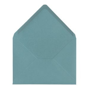 Cove Blue Envelope 5x7 Open