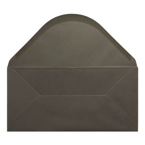 Dark Grey Envelope Dl Open