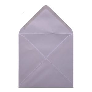 Dusky Lilac Envelope 130mm Square Open