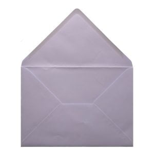 Dusky Lilac Envelope C6 Open