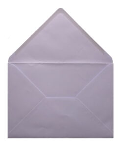 Dusky Lilac Envelope C7 Open