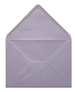 Dusky Lilac Envelope Rsvp Open